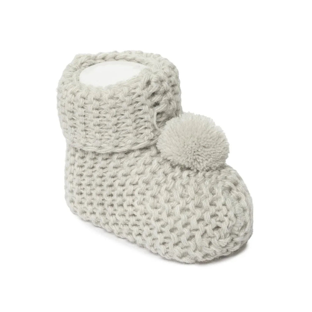 HelloBaby Fine Knit Baby Booties (Newborn to 3 Months)