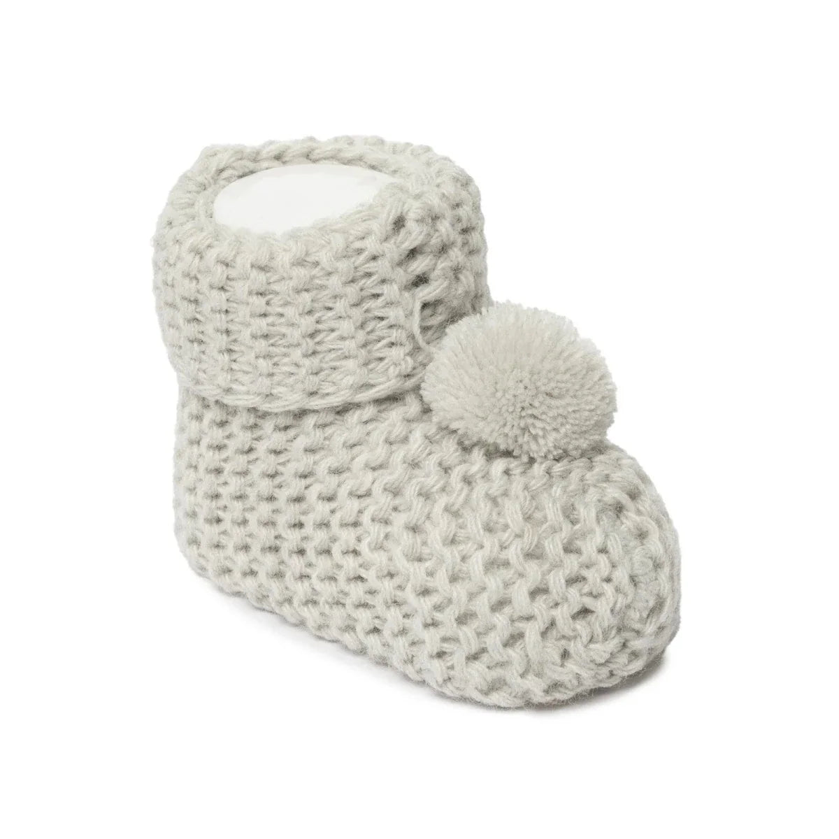 HelloBaby Fine Knit Baby Booties (Newborn to 3 Months)