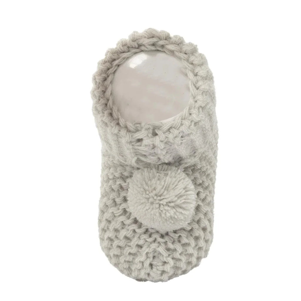 HelloBaby Fine Knit Baby Booties (Newborn to 3 Months)