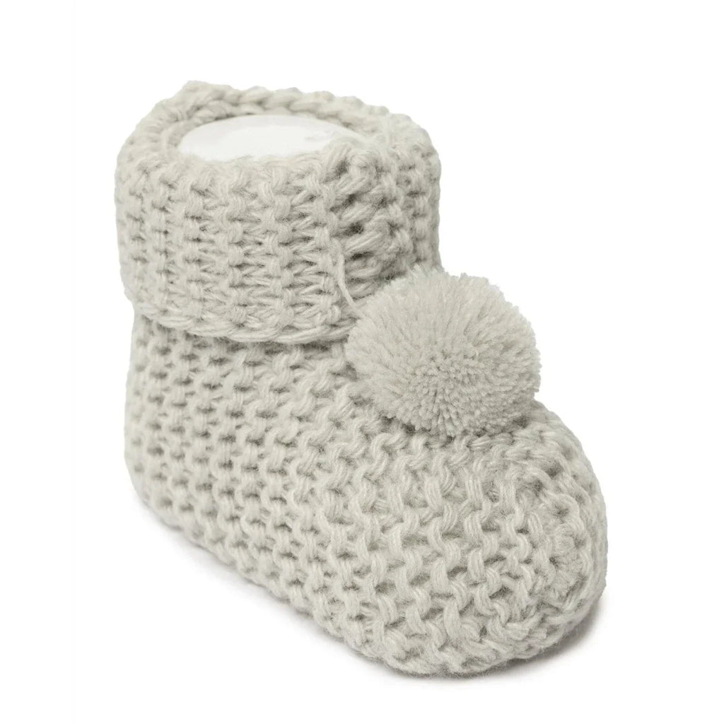 HelloBaby Fine Knit Baby Booties (Newborn to 3 Months)