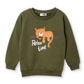 HelloBaby Tiger Print Brushed Loopback Baby Sweatshirt (3-6 Months to 4-5 Years)
