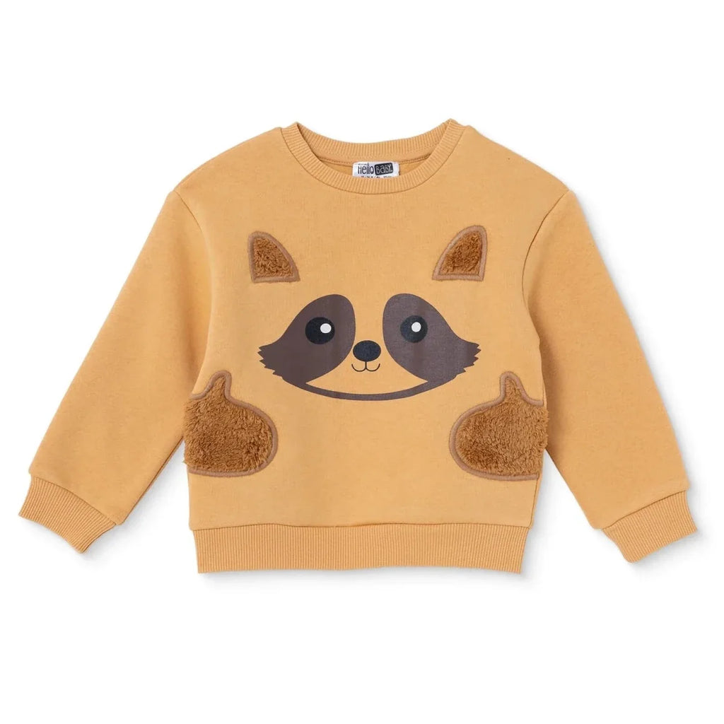 HelloBaby Animal Print Brushed Back Sweat Baby Sweatshirt (6-9 Months to 4-5 Years)