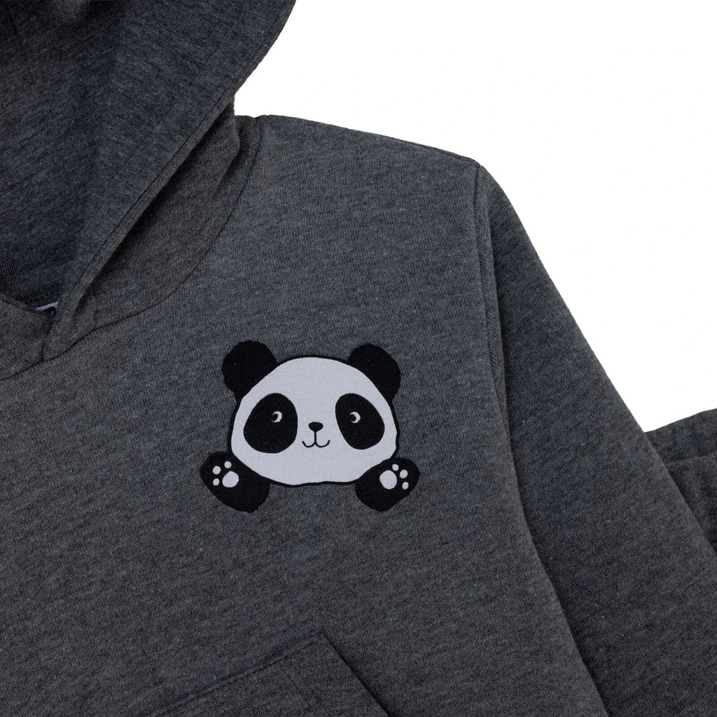 HelloBaby Bear Print Hooded Baby Sweatshirt & Joggers Set (6-9 Months to 4-5 Years)