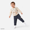 HelloBaby Dinosaur Print Jacquard Baby Sweatshirt & Joggers Set (6-9 Months to 4-5 Years)