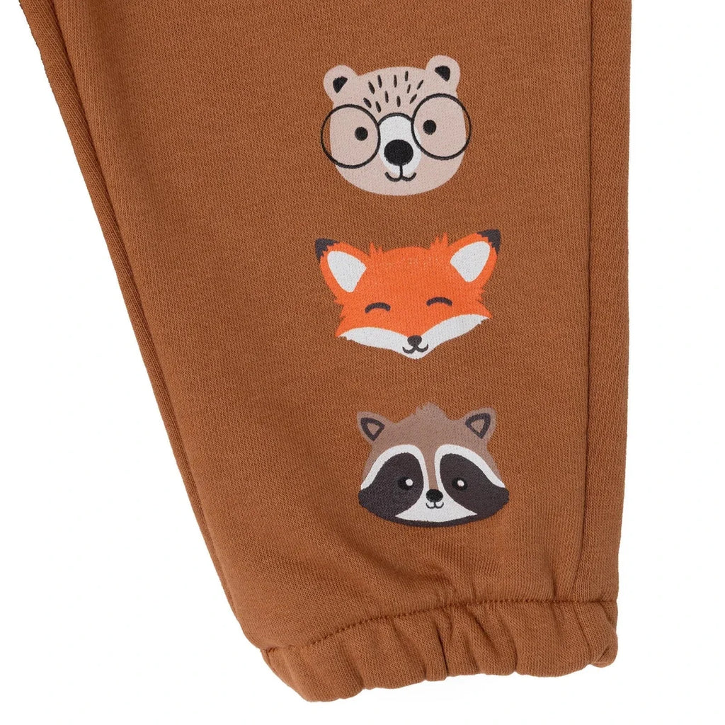 HelloBaby Animal Print Baby Sweatshirt & Joggers Set (6-9 Months to 4-5 Years)