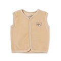 HelloBaby Bear Print Fleece Baby Gilet (1-3 Months to 12 Months)