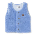 HelloBaby Penguin Print Buttoned Fleece Baby Gilet (1-3 Months to 12 Months)
