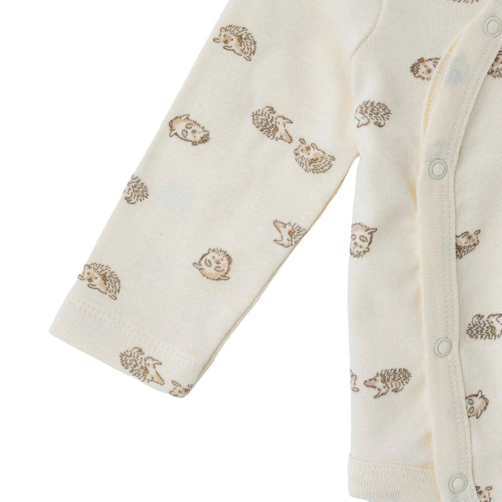 HelloBaby Animal Print Long Sleeve Baby Bodysuit (Newborn to 6-9 Months)