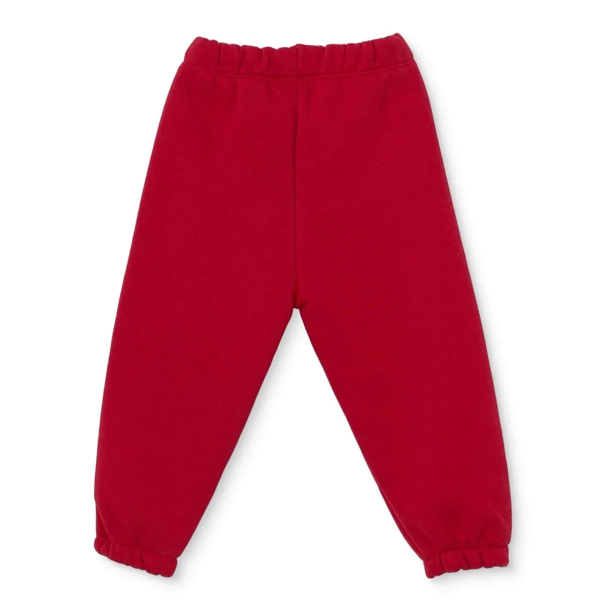 HelloBaby Drawstring Brushed Back Baby Joggers (3-6 Months to 4-5 Years) - Red