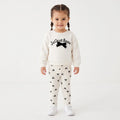 HelloBaby Bow Print Baby Sweatshirt & Leggings Set (3-6 Months to 4-5 Years)