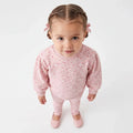 HelloBaby Floral Print Baby Sweatshirt & Leggings Set (3-6 Months to 4-5 Years)