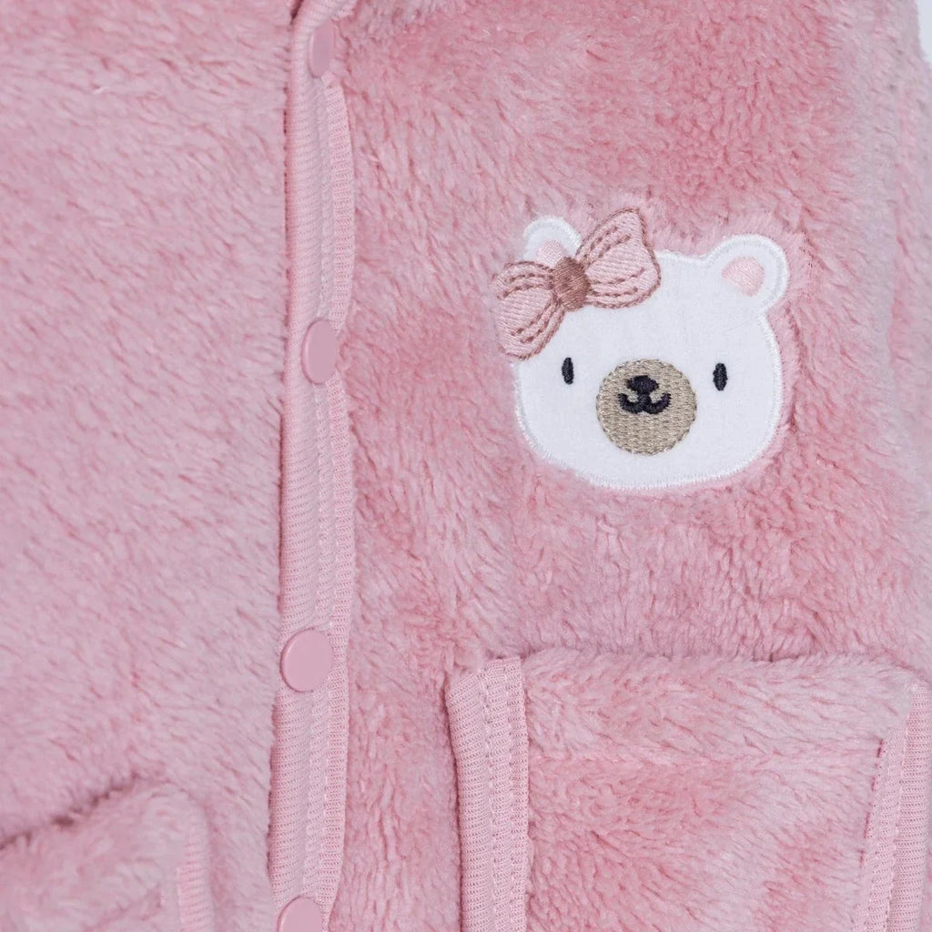 HelloBaby Hooded Animal Print Baby Cardigan (1-3 Months to 12 Months)