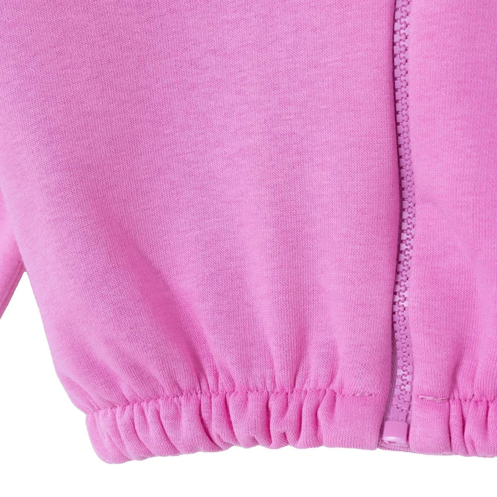 HelloBaby Heart Print Zip-Through Baby Hoodie (3-6 Months to 2-3 Years) - Pink