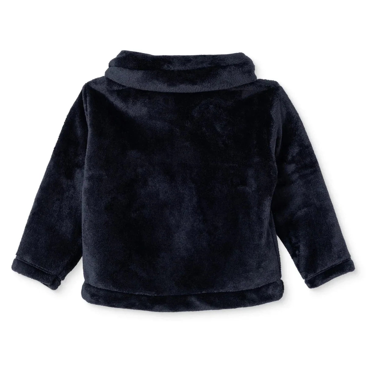 HelloBaby Buttoned Soft Fleece Baby Coat (3-6 Months to 2-3 Years) - Black