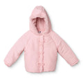 HelloBaby Hooded Bow Print Fleece Baby Jacket (9-12 Months to 4-5 Years)