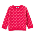 HelloBaby Heart Print Brushed Loopback Baby Sweatshirt (3-6 Months to 4-5 Years)