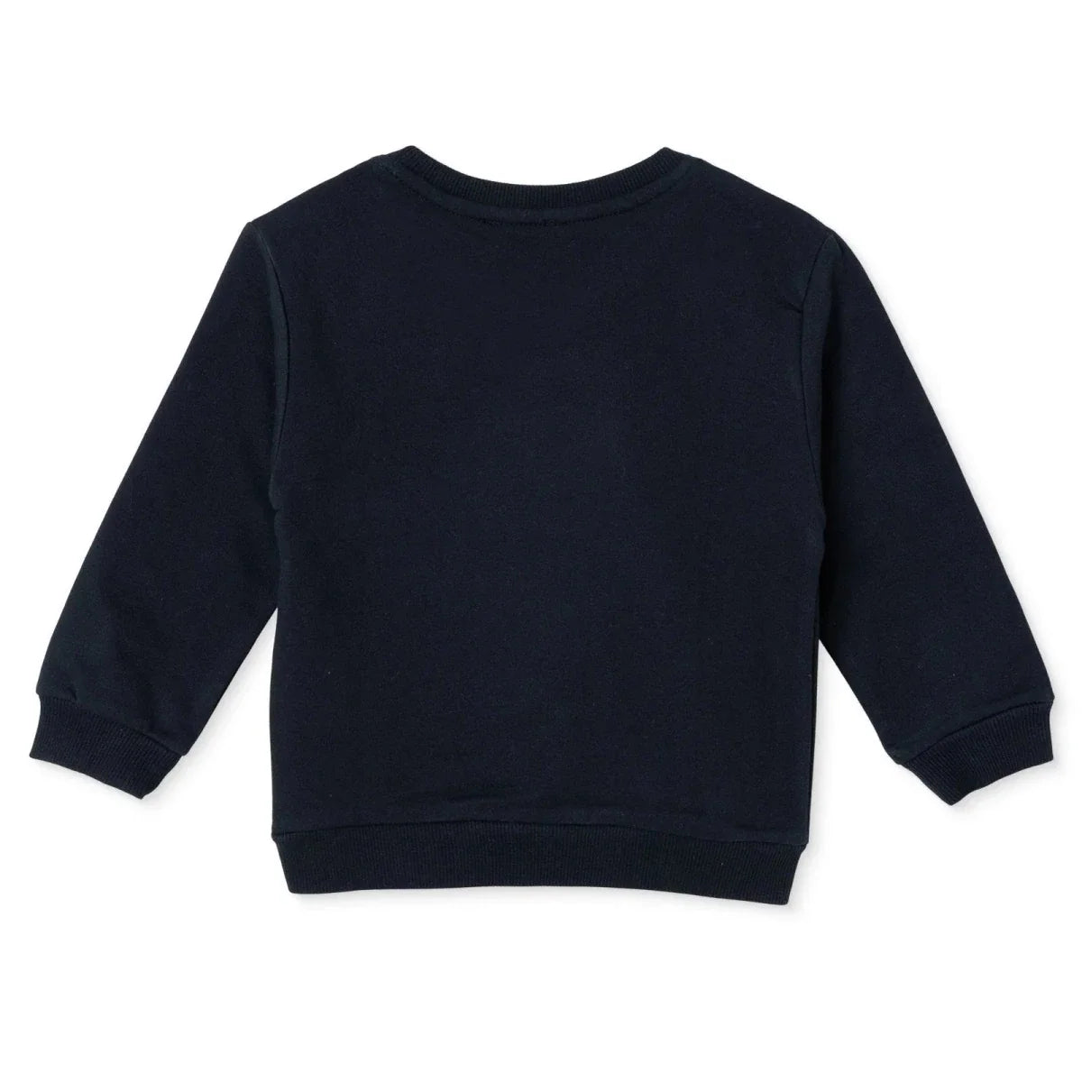 HelloBaby Bow Print Brushed Baby Sweatshirt (3-6 Months to 2-3 Years) - Black