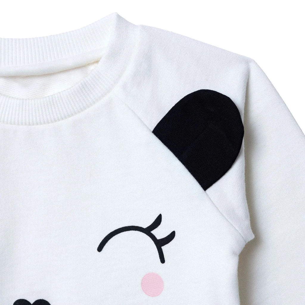 HelloBaby Animal Print Baby Sweatshirt (1-3 Months to 12 Months)