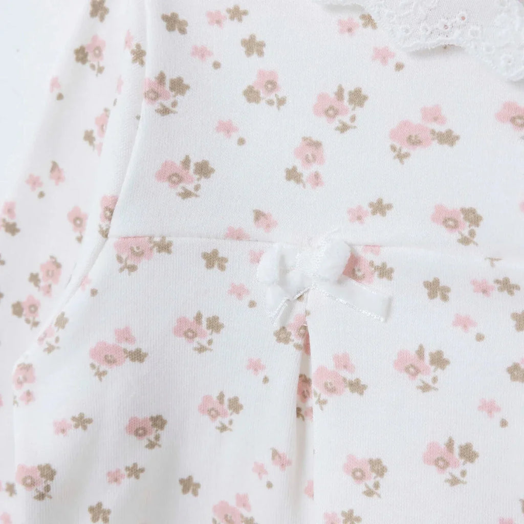 HelloBaby Floral Print Peter Pan Collar Baby Pyjama Set (3-6 Months to 2-3 Years)