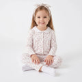 HelloBaby Floral Print Peter Pan Collar Baby Pyjama Set (3-6 Months to 2-3 Years)