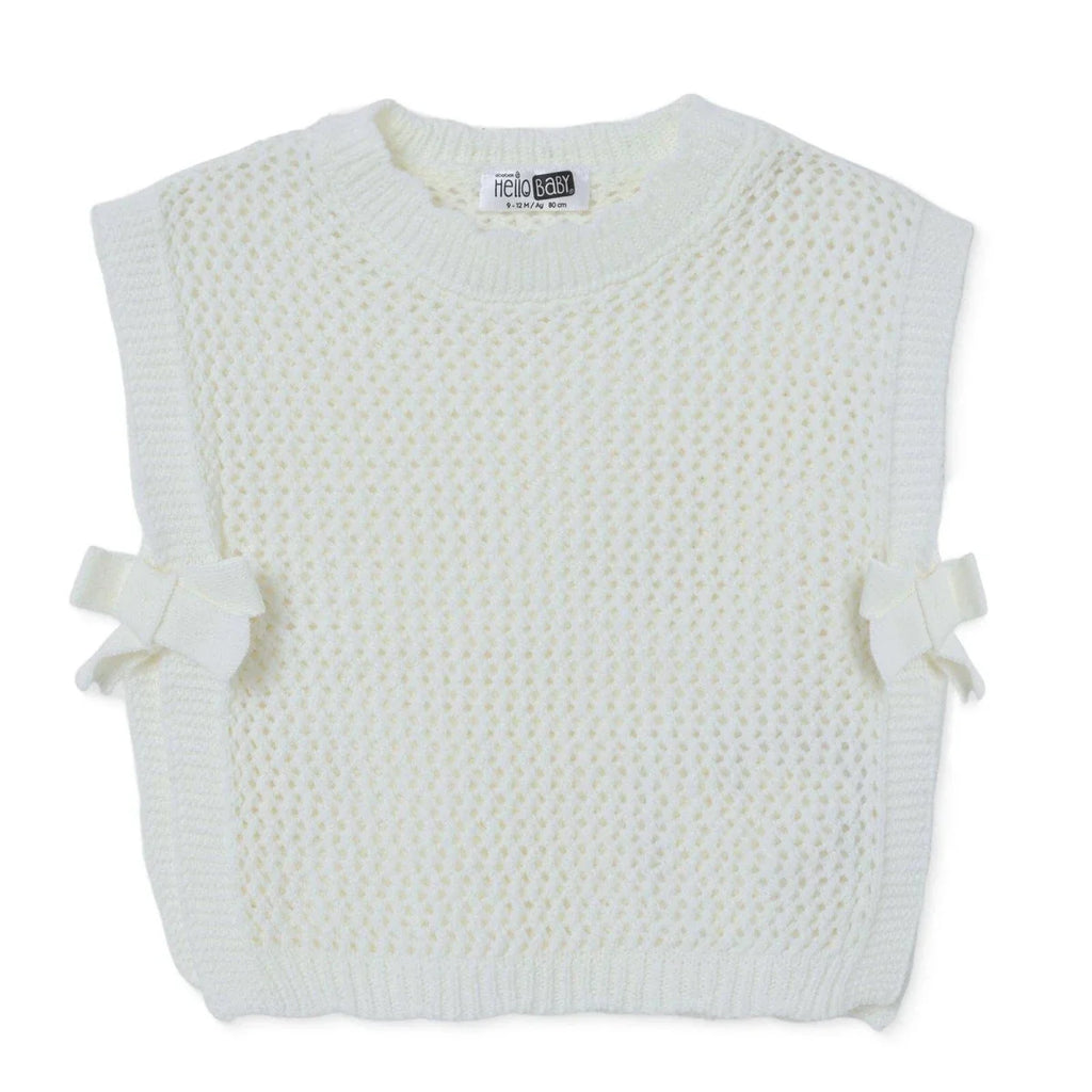 HelloBaby Knitted Baby Gilet (9-12 Months to 4-5 Years)