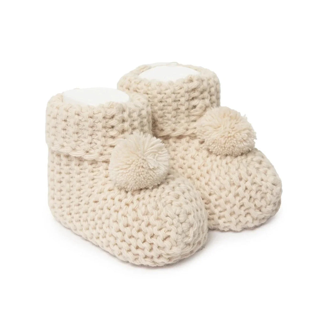 HelloBaby Knitted Baby Booties (Newborn to 3 Months)