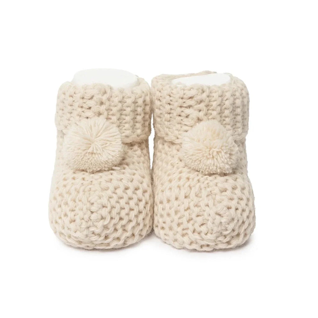 HelloBaby Knitted Baby Booties (Newborn to 3 Months)