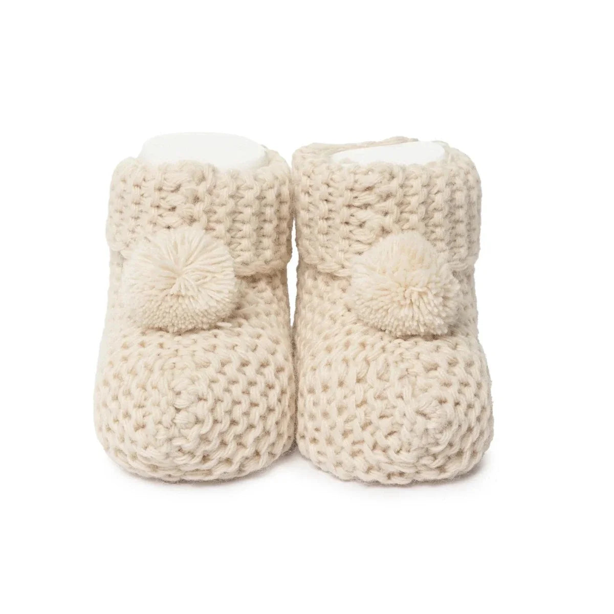 HelloBaby Knitted Baby Booties (Newborn to 3 Months)