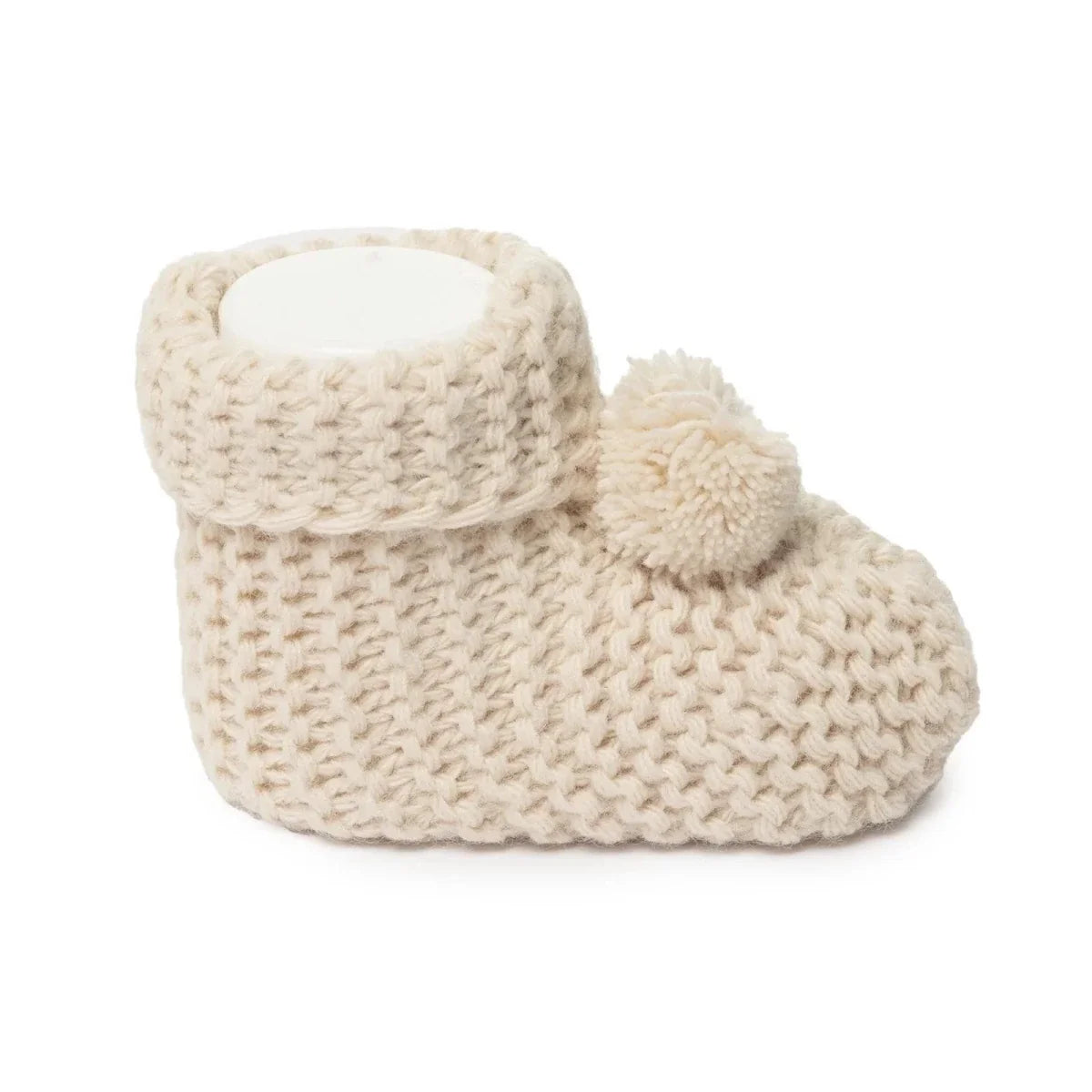 HelloBaby Knitted Baby Booties (Newborn to 3 Months)