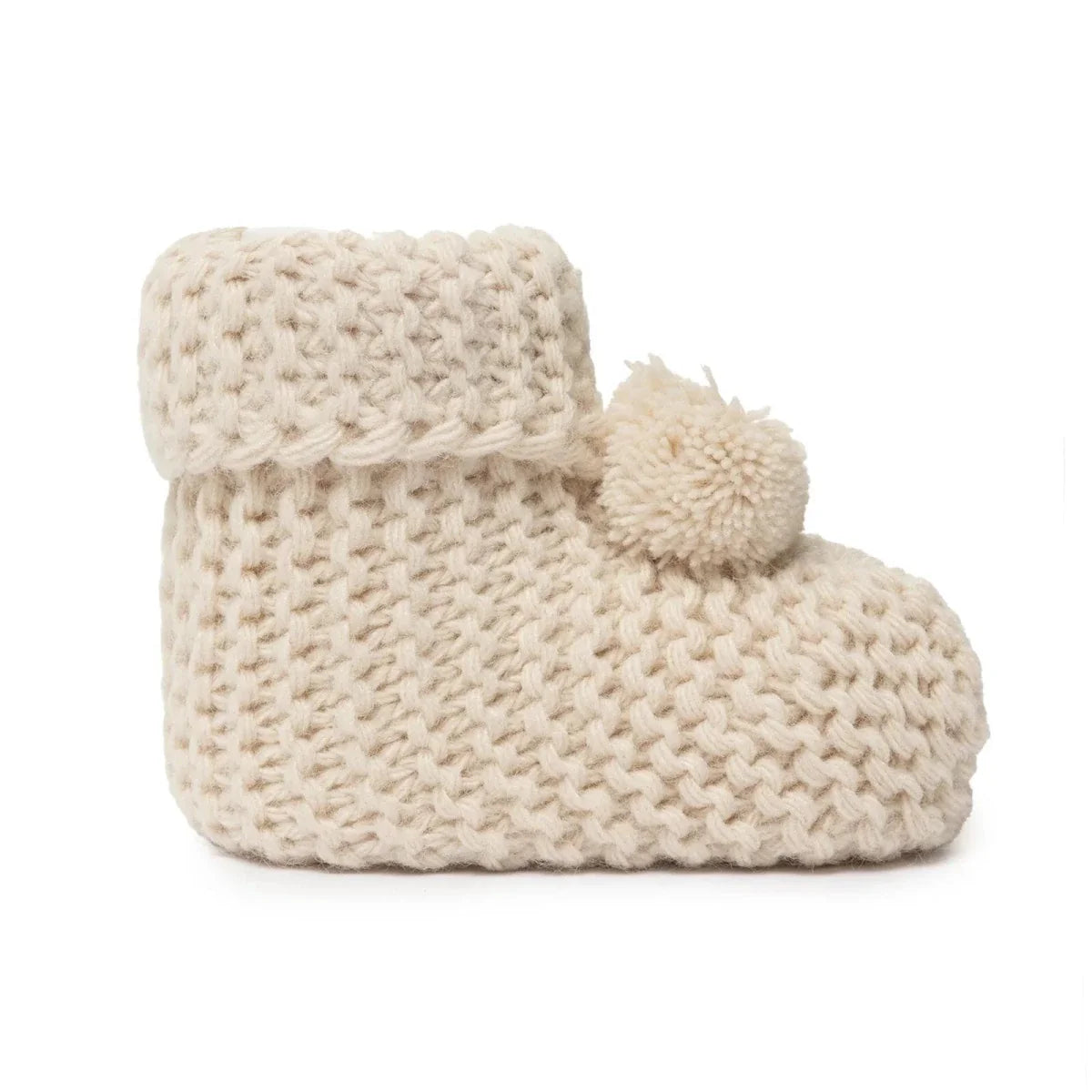 HelloBaby Knitted Baby Booties (Newborn to 3 Months)