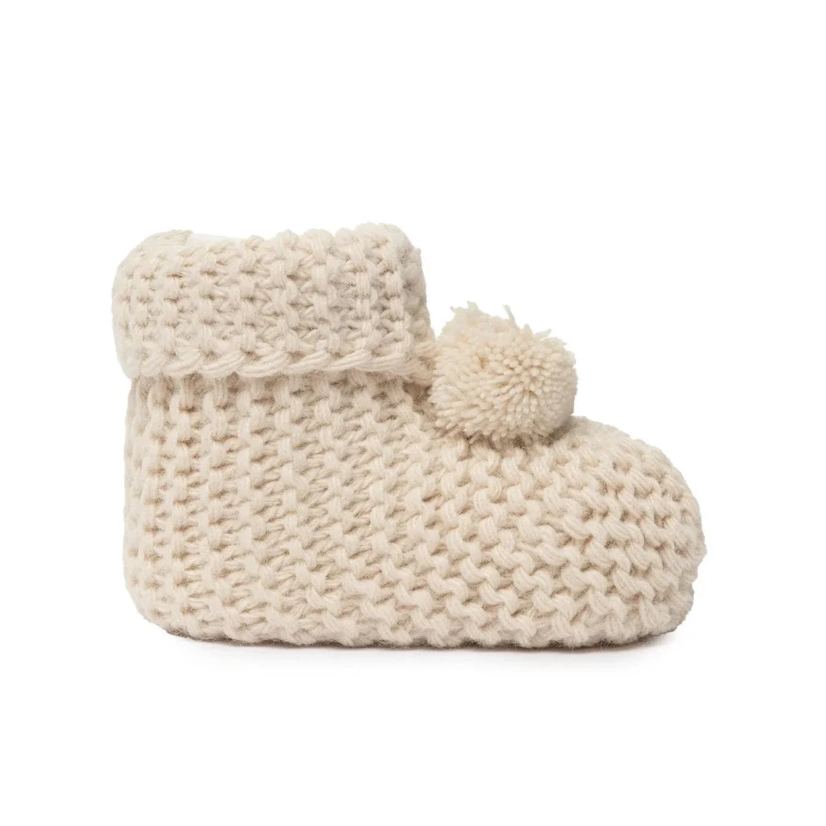 HelloBaby Knitted Baby Booties (Newborn to 3 Months)