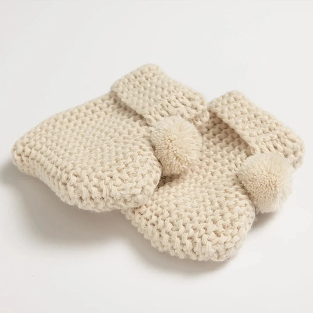 HelloBaby Knitted Baby Booties (Newborn to 3 Months)