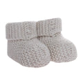 Kitti Knitted Baby Booties (One Size) - Beige