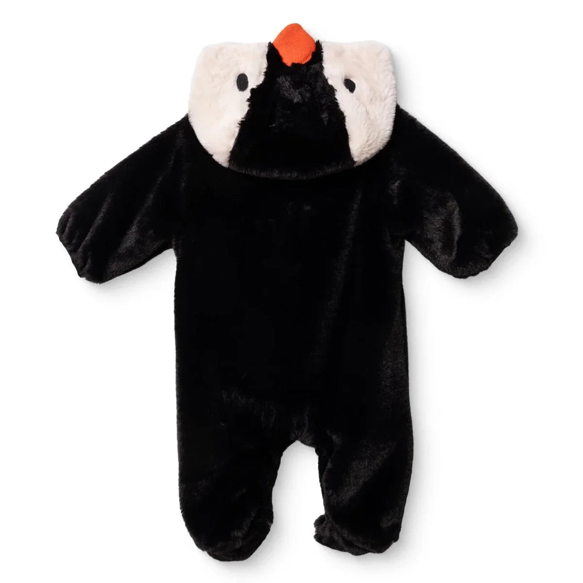 Midimod Animal Print Hooded Soft Fleece Baby Pramsuit (1-3 Months to 12 Months)