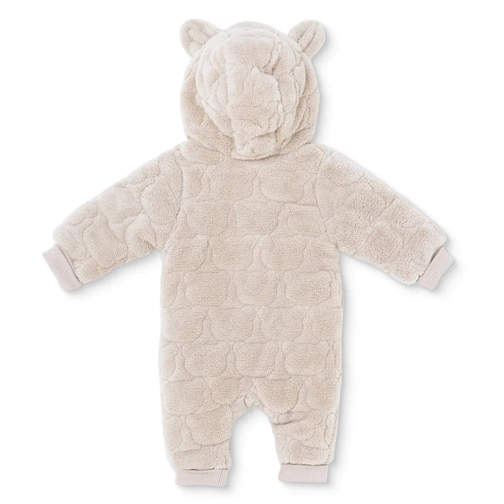 Midimod Animal Print Hooded Fleece Baby Pramsuit (1-3 Months to 12 Months)