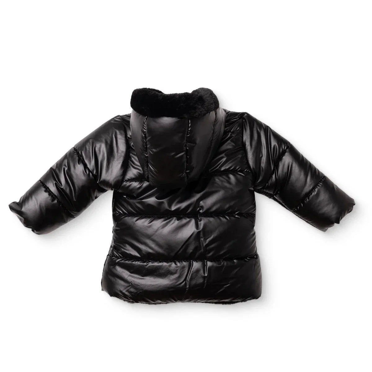 Midimod Water-Repellent Hooded Baby Coat (12 Months to 2-3 Years) - Black