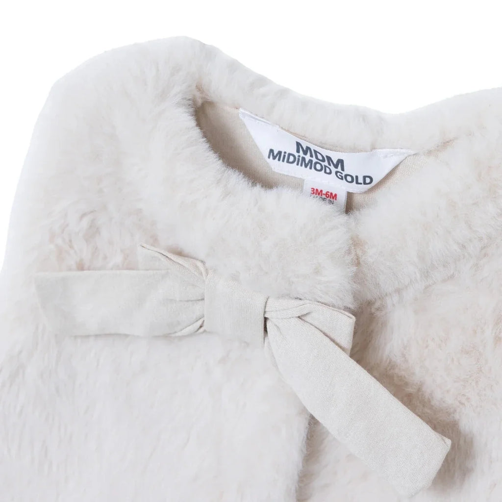 Midimod Snap Fastening Fleece Baby Gilet (1-3 Months to 12 Months)