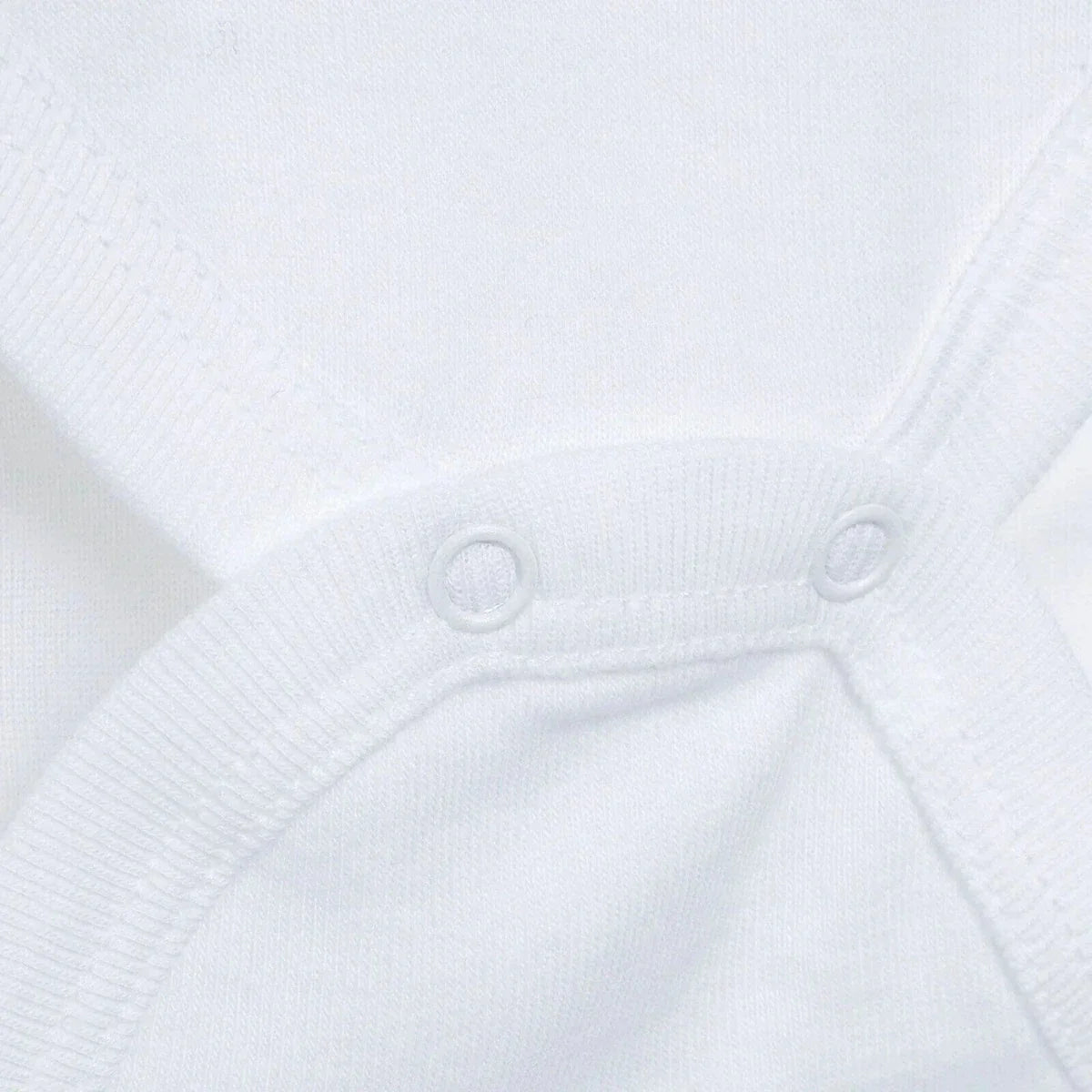 HelloBaby Unisex White Long Sleeve Bodysuits 12 Pack - White