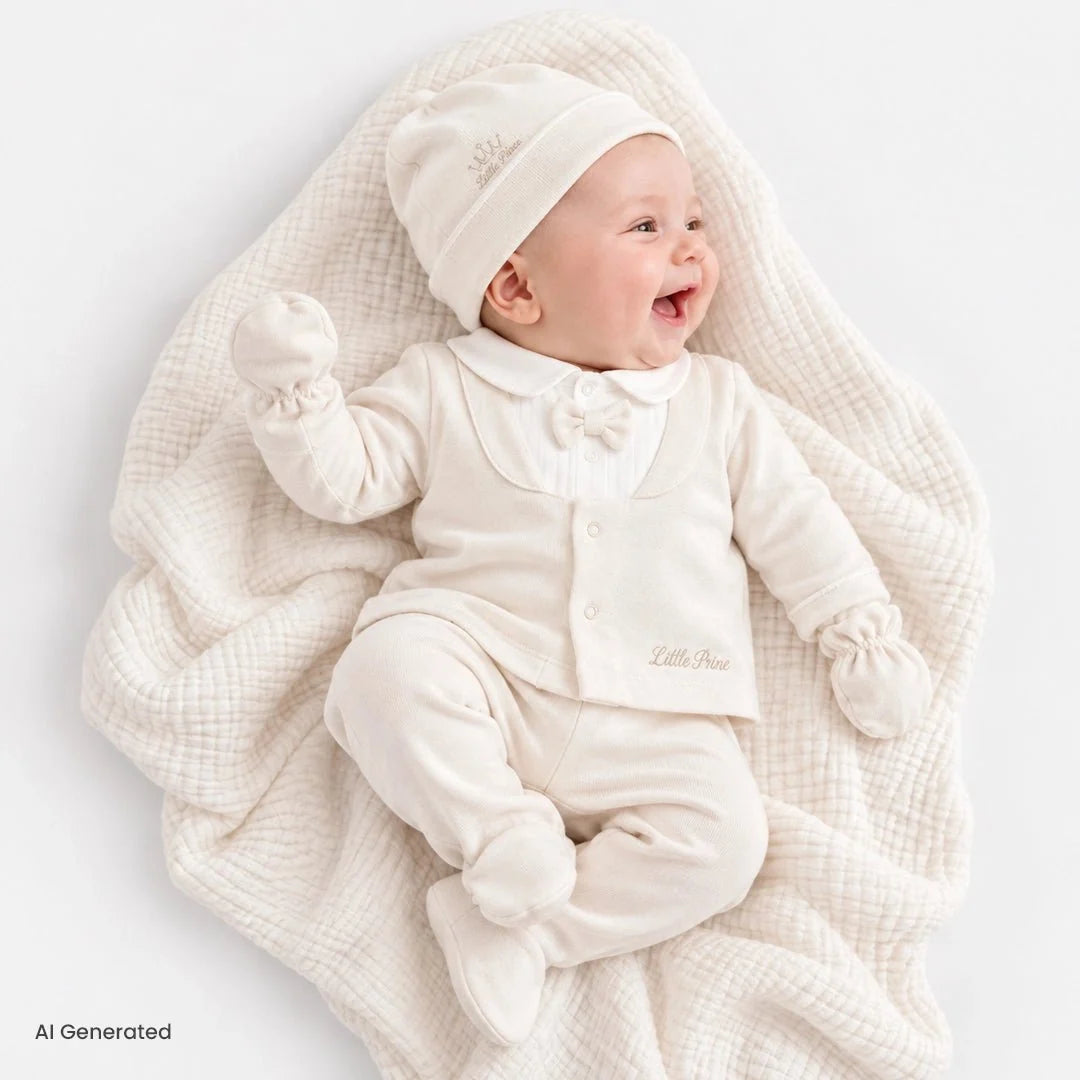 Bebetto 5 Piece Baby Hospital Bag Set on a Hanger (Newborn)