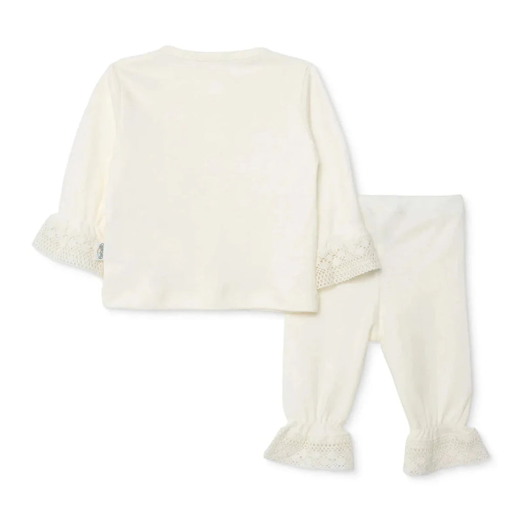 Bebetto Long Sleeve Baby Cardigan & Leggings Set (Newborn to 6-9 Months)