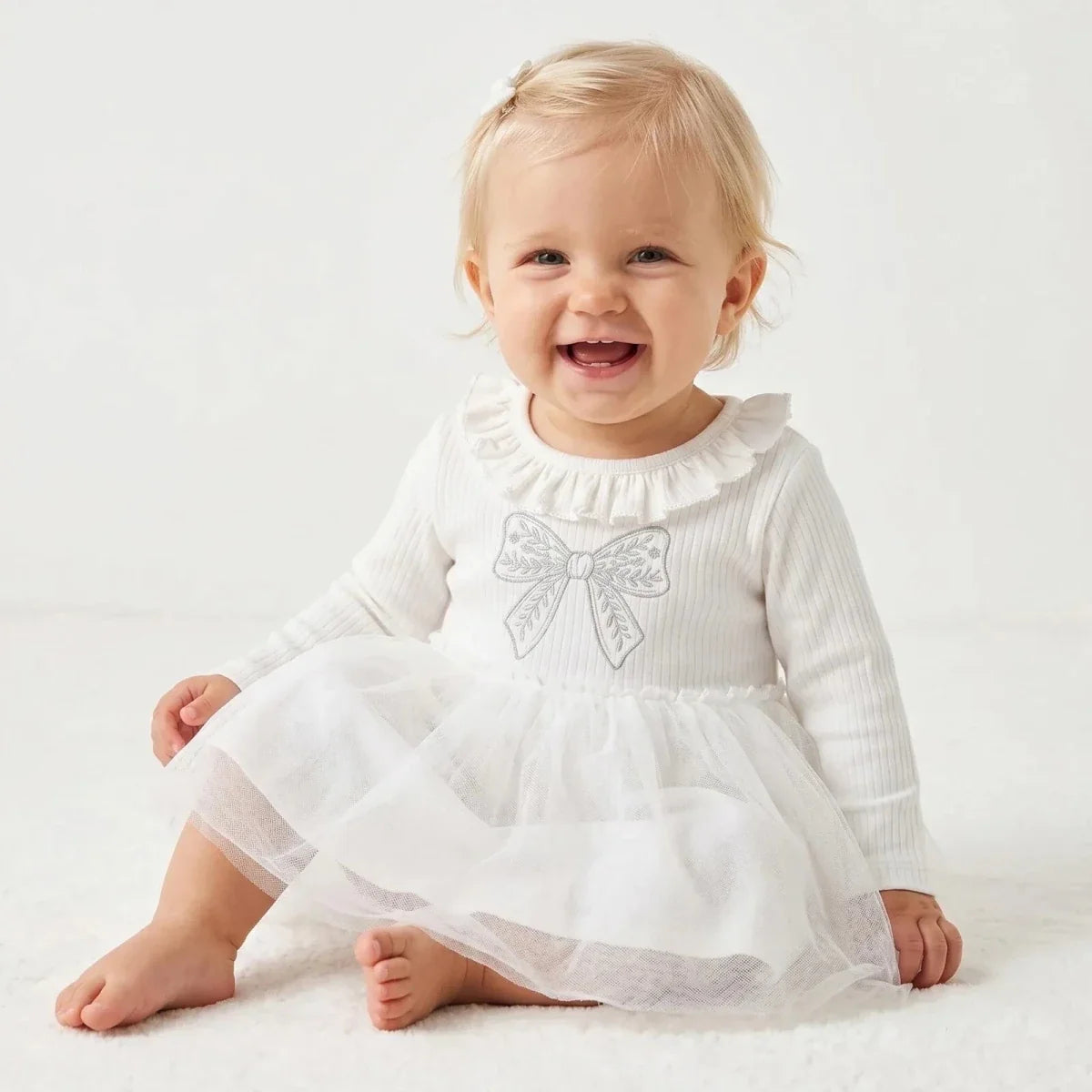 HelloBaby Jacquard Knit Baby Ceremony Outfit (1-3 Months to 12 Months)