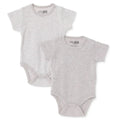 HelloBaby 2 Pack Striped Short Sleeve Baby Bodysuits (1-3 Months to 2-3 Years)