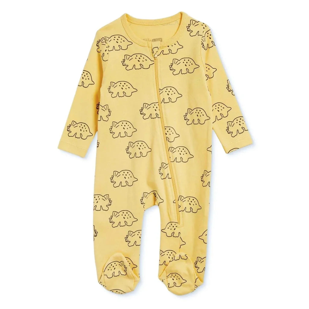 HelloBaby Long Sleeve Baby Sleepsuit with Feet (Newborn to 6-9 Months)