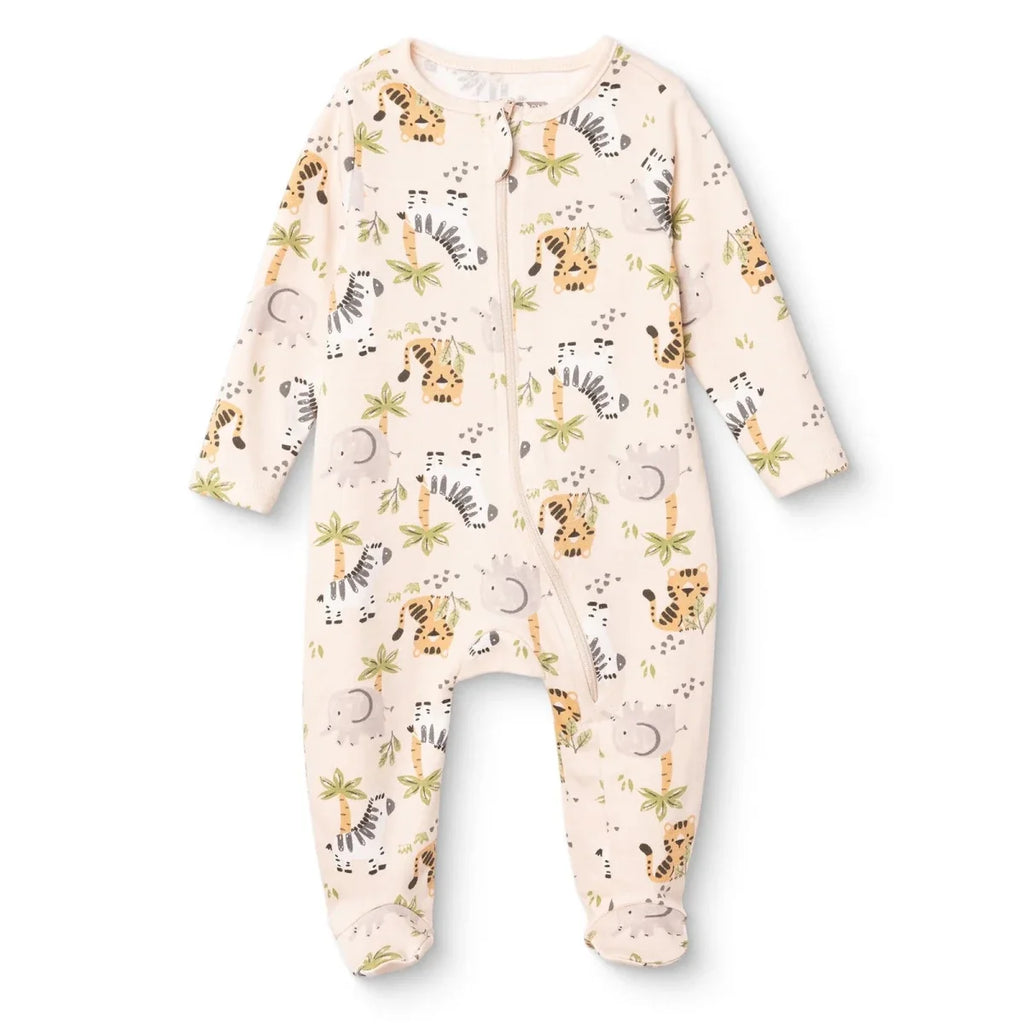 HelloBaby Long Sleeve Baby Sleepsuit with Feet (Newborn to 6-9 Months)