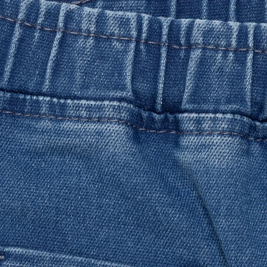 HelloBaby Girls Denim Trousers Buttoned Berry Belle Full Length - Indigo