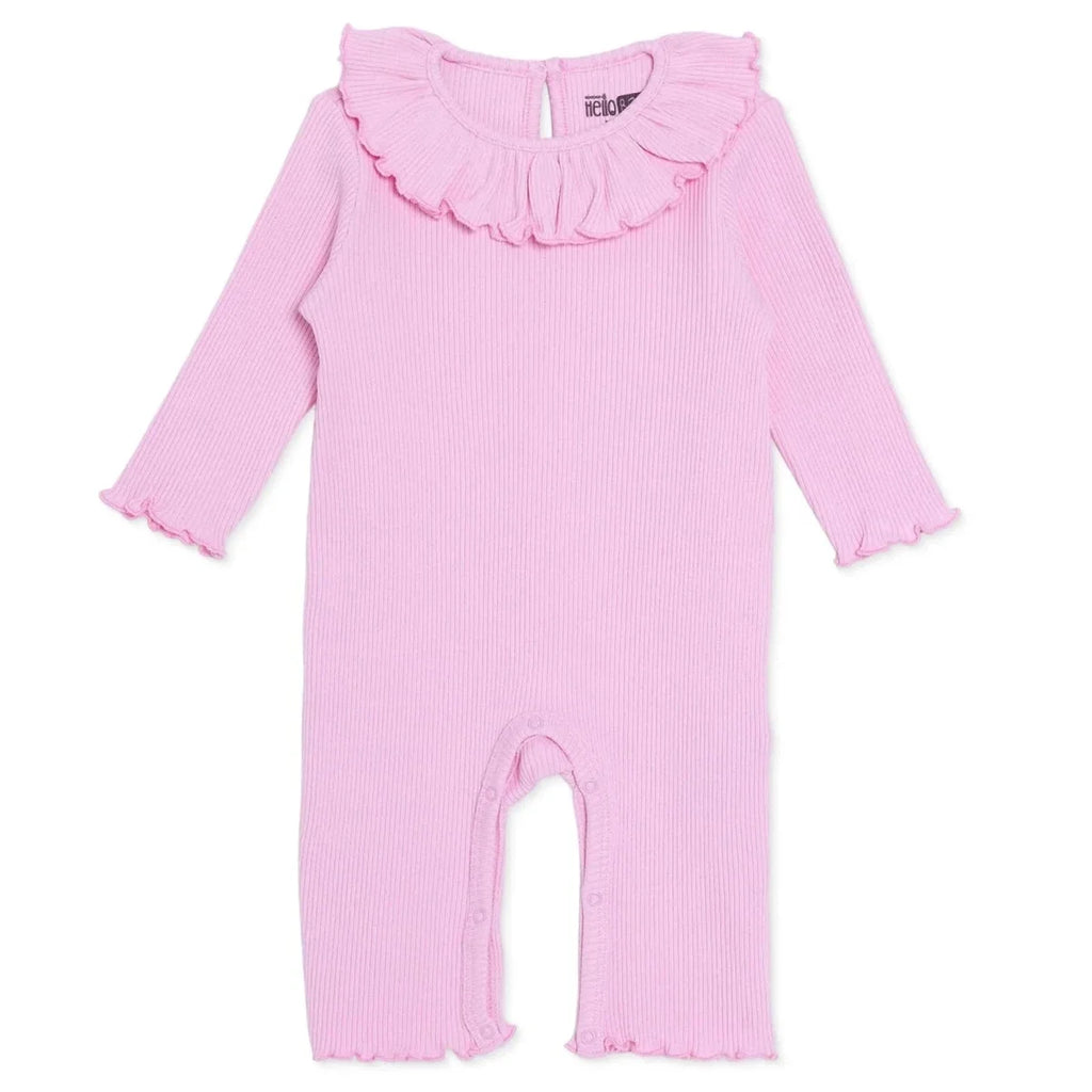 HelloBaby Long Sleeve Footless Baby Sleepsuit (Newborn to 6-9 Months)
