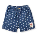 HelloBaby Floral Print Denim Baby Shorts (6-9 Months to 4-5 Years)