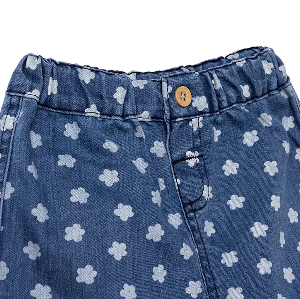 HelloBaby Floral Print Denim Baby Shorts (6-9 Months to 4-5 Years)