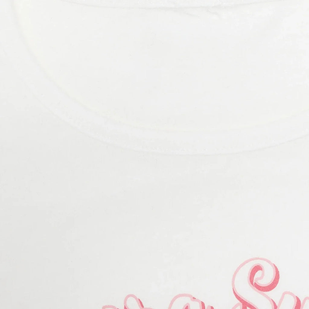 HelloBaby Girls T-shirt Strawberry Print Crew Neck Short Sleeve - Ecru