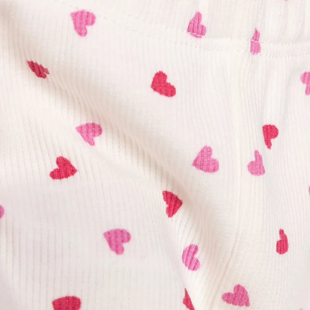 HelloBaby Printed Ribbed Baby Leggings (1-3 Months to 12 Months)